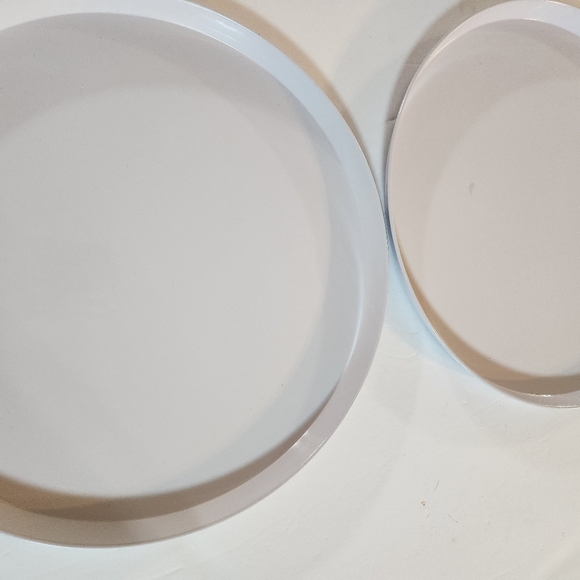 Stove Top Burner Covers (4) Red Apple on White Background with Green Trim - Picture 6 of 8